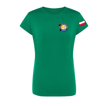 Damski T-shirt — 10 Harcerska Drużyna Żeglarska (Zaruski)