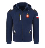 Rejsowy Polar z kapturem Premium — Academia Nautica (ANW)