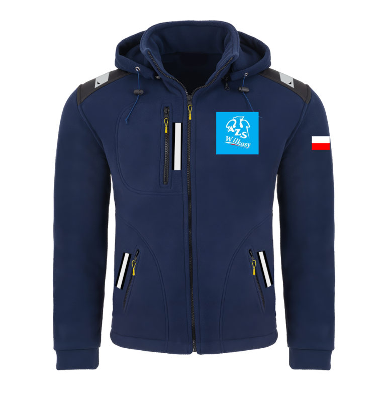 Rejsowy Polar z kapturem Premium — AZS COSA Oddział Wilkasy