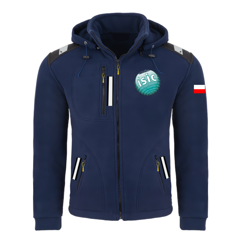 Rejsowy Polar z kapturem Premium — AZS COSA Wilkasy (oddz. Giżycko)