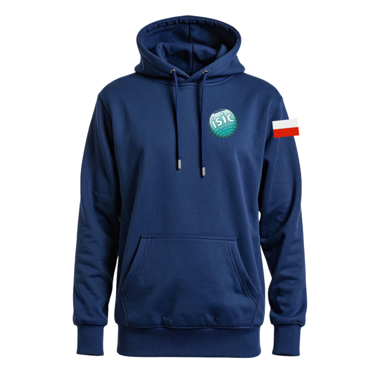 Męska bluza z kapturem — AZS COSA Wilkasy (oddz. Giżycko)