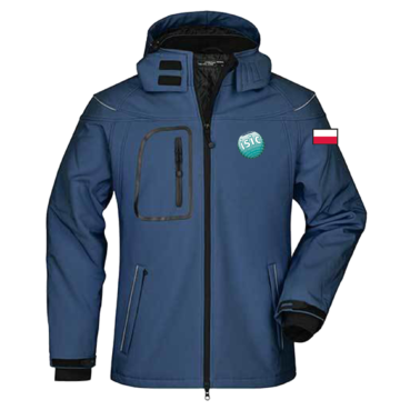 Kurtka softshell męska z personalizacją — AZS COSA Wilkasy (oddz. Giżycko)