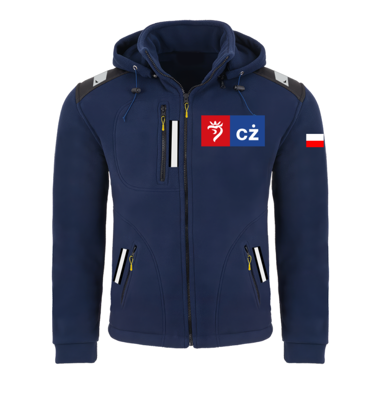 Rejsowy Polar z kapturem Premium — Centrum Żeglarskie Szczecin