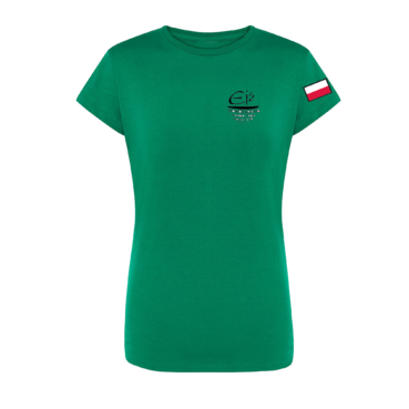 Damski T-shirt — Stowarzyszenie Ekologia i Żagle