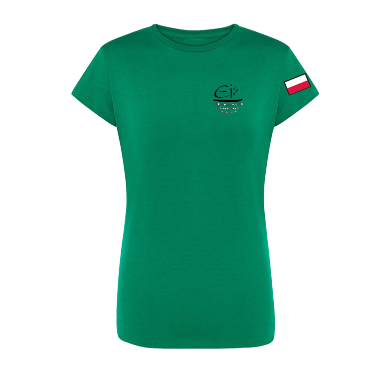 Damski T-shirt — Stowarzyszenie Ekologia i Żagle