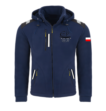 Rejsowy Polar z kapturem Premium — Stowarzyszenie Ekologia i Żagle