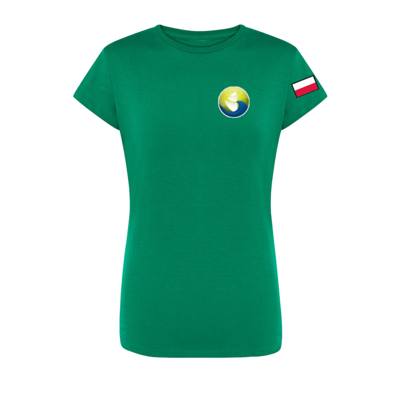 Damski T-shirt — Gdański Klub Żeglarski