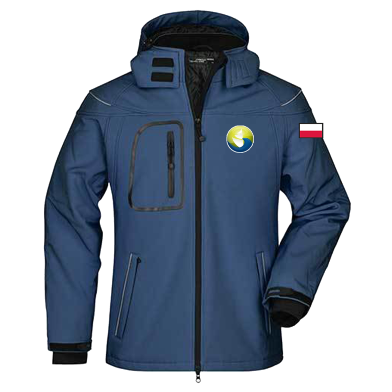 Kurtka softshell męska z personalizacją — Gdański Klub Żeglarski
