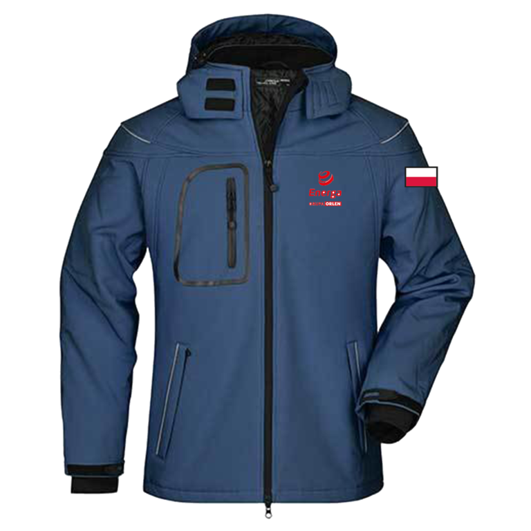 Kurtka softshell męska z personalizacją — Giżycka Grupa Regatowa