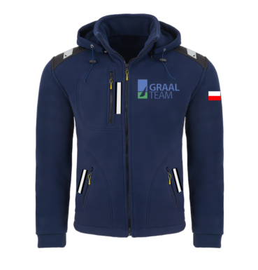 Rejsowy Polar z kapturem Premium — Graal Team