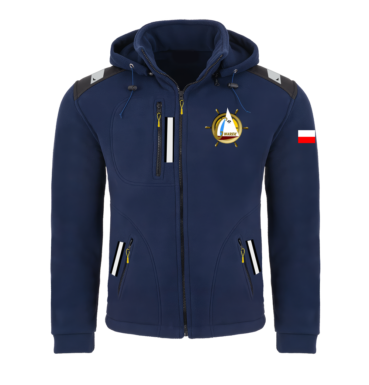 Rejsowy Polar z kapturem Premium — GTKŻ Gwarek