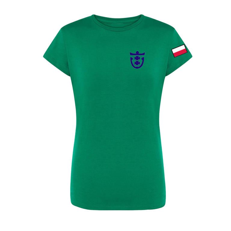Damski T-shirt — Jachtklub Stoczni Gdańskiej