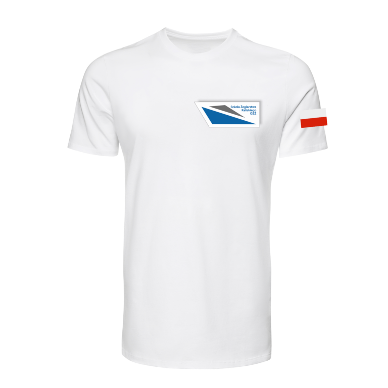 Męski T-shirt — Kaliski Okręgowy Związek Żeglarski
