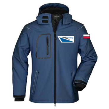 Kurtka softshell męska z personalizacją — Kaliski Okręgowy Związek Żeglarski