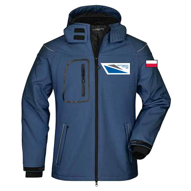 Kurtka softshell męska z personalizacją — Kaliski Okręgowy Związek Żeglarski