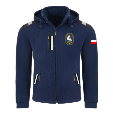 Rejsowy Polar z kapturem Premium — KAPER Kętrzyn