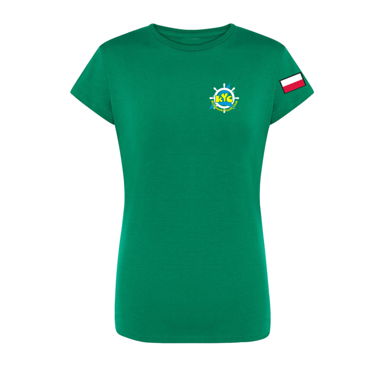 Damski T-shirt — Krakowski Yacht Club