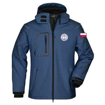 Kurtka softshell męska z personalizacją — Krośnieński Okręgowy Związek Żeglarski