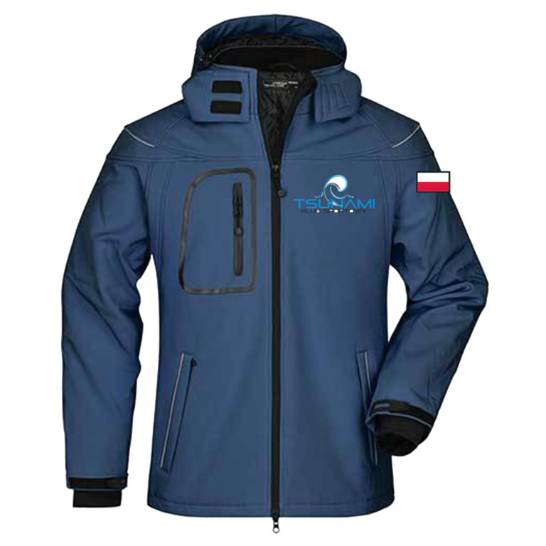 Kurtka softshell męska z personalizacją — Klub Sportowy Tsunami