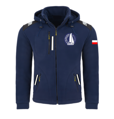 Rejsowy Polar z kapturem Premium — KŻ Abordaż