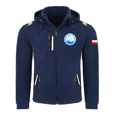 Rejsowy Polar z kapturem Premium — KŻ Bałtyk Mielno