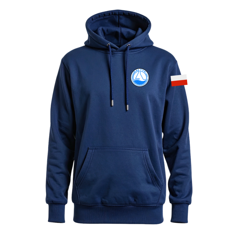 Męska bluza z kapturem — KŻ Bałtyk Mielno