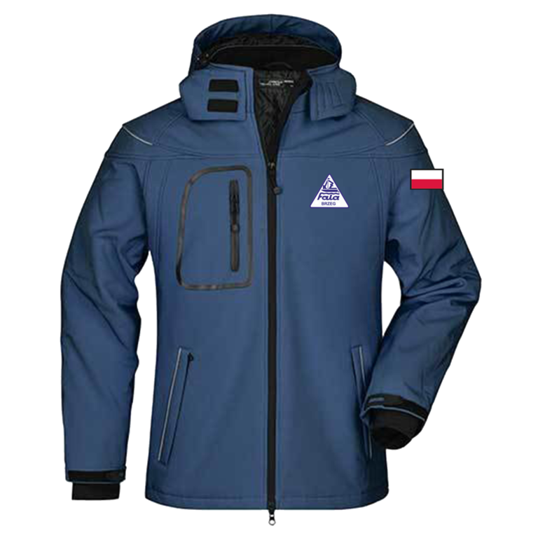 Kurtka softshell męska z personalizacją — KŻ FALA Brzeg