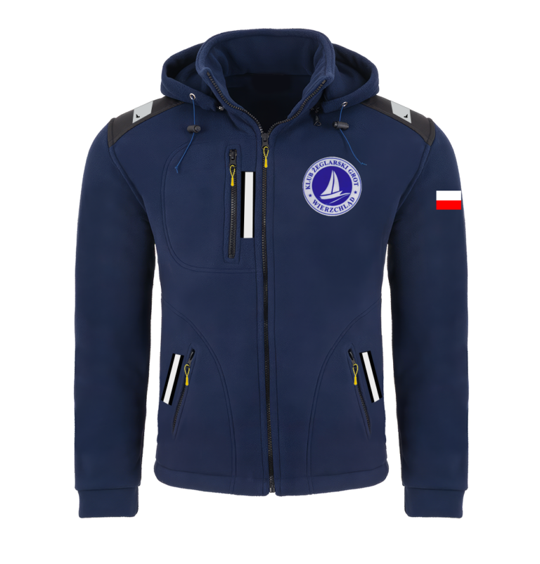 Rejsowy Polar z kapturem Premium — KŻ GROT Wierzchląd