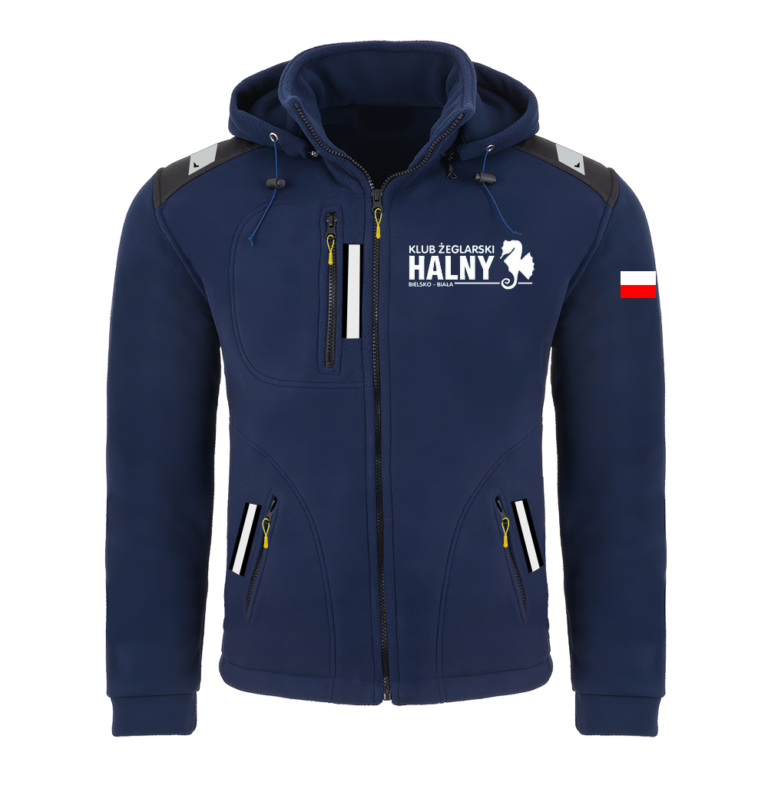 Rejsowy Polar z kapturem Premium  — KŻ Halny