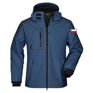 Kurtka softshell męska z personalizacją — KŻ HALS Gostynin
