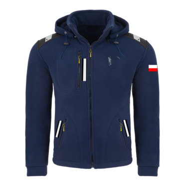 Rejsowy Polar z kapturem Premium — KŻ Horn Kraków