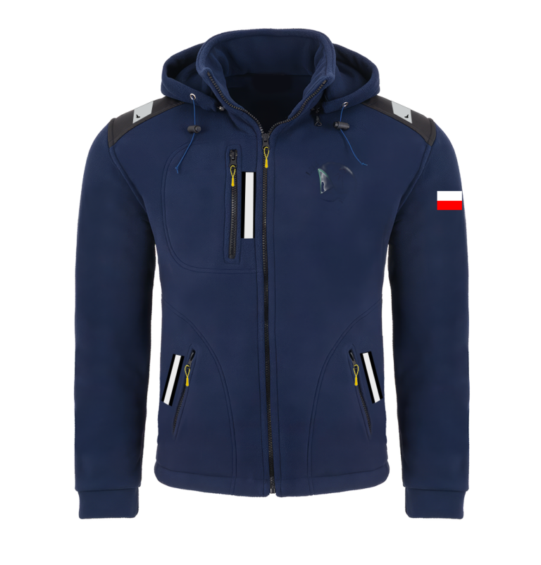 Rejsowy Polar z kapturem Premium — KŻ Horn Kraków