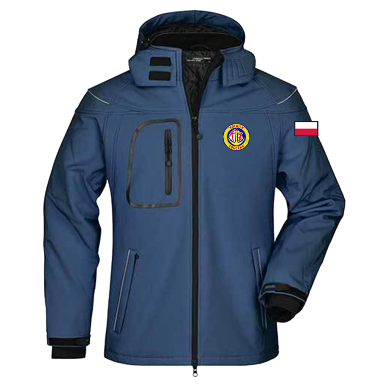 Kurtka softshell męska z personalizacją — KŻ Kotwica