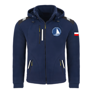 Rejsowy Polar z kapturem Premium — KŻ KWB Konin