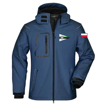 Kurtka softshell męska z personalizacją — Klub Żeglarski Naktuz
