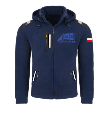 Rejsowy Polar z kapturem Premium — KŻ Orkan