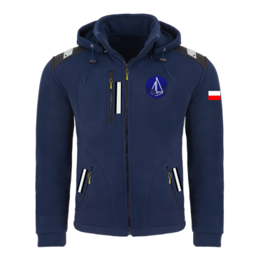 Rejsowy Polar z kapturem Premium — KŻ Petrochemia Płock