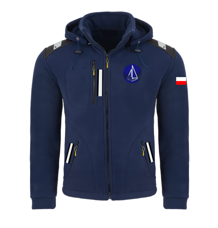 Rejsowy Polar z kapturem Premium — KŻ Petrochemia Płock