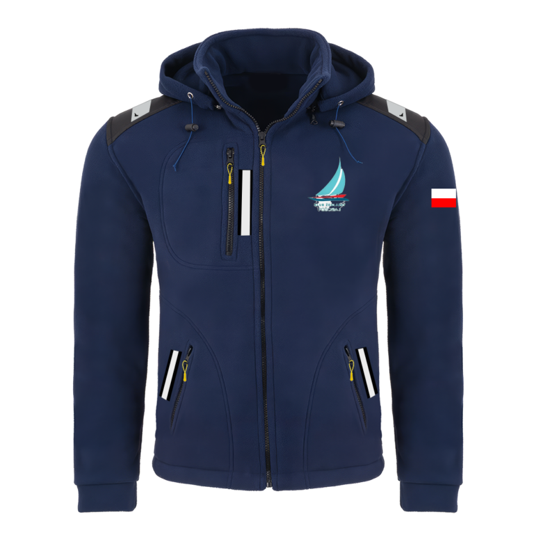 Rejsowy Polar z kapturem Premium — KŻ Pogoria IV