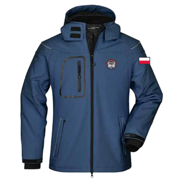 Kurtka softshell męska z personalizacją — KŻ Policjantów Wodnik