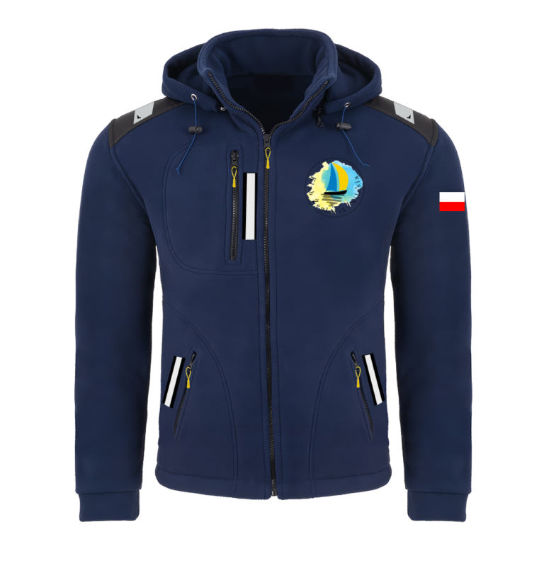 Rejsowy Polar z kapturem Premium — KŻ Silesia