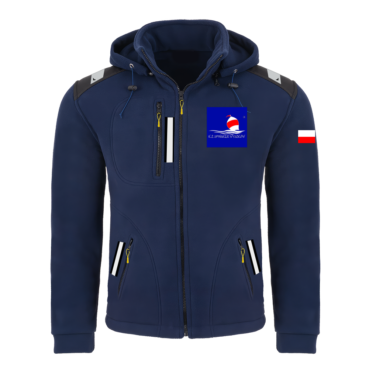 Rejsowy Polar z kapturem Premium — KŻ Spinaker