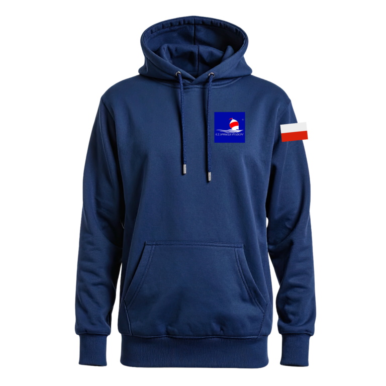 Męska bluza z kapturem — KŻ Spinaker