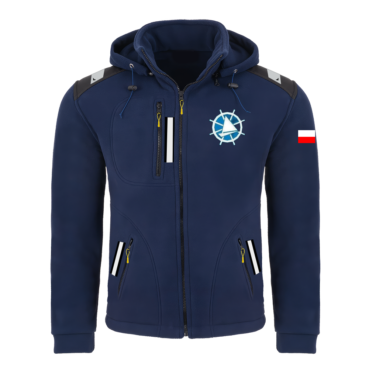 Rejsowy Polar z kapturem Premium — KŻ Sternik