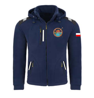 Rejsowy Polar z kapturem Premium — KŻ UAM Poznań