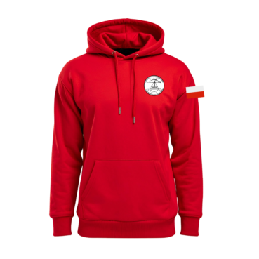 Damska bluza z kapturem — KŻ Wiatr w żagle