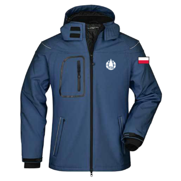 Kurtka softshell męska z personalizacją — KŻ WYGA Tychy