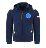 Rejsowy Polar z kapturem Premium — KŻ Żagiel Sokółka