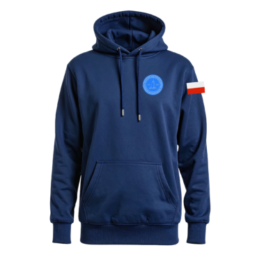 Męska bluza z kapturem — KŻ Żagiel Sokółka