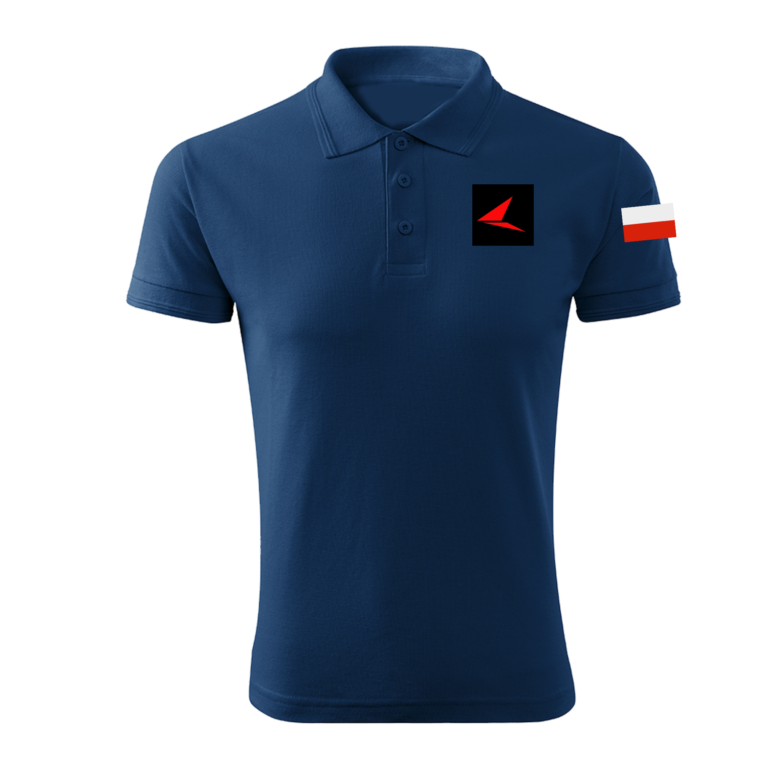 Koszulka Polo męska — Lazy Jack Szkoła Żeglarstwa